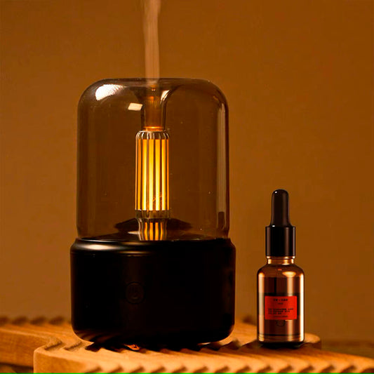 Aromaterapia Humidificador Con Luz Ambiental